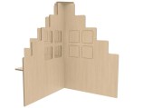 Roomdivider T model Berken Tangara Groothandel voor de Kinderopvang Kinderdagverblijfinrichting